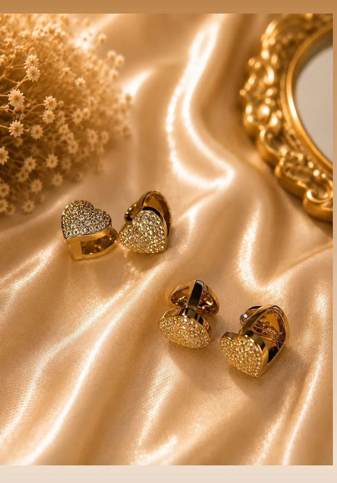 Heart Spark Studs ✨
