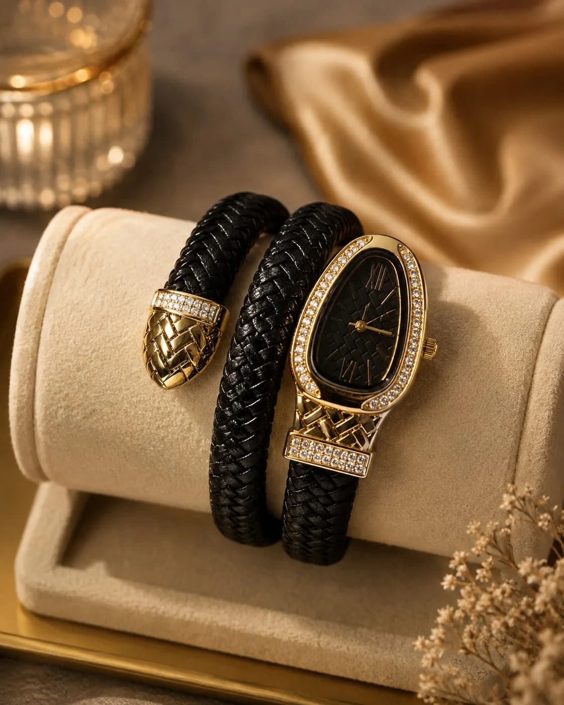 Luxe Braided Strap Watch
