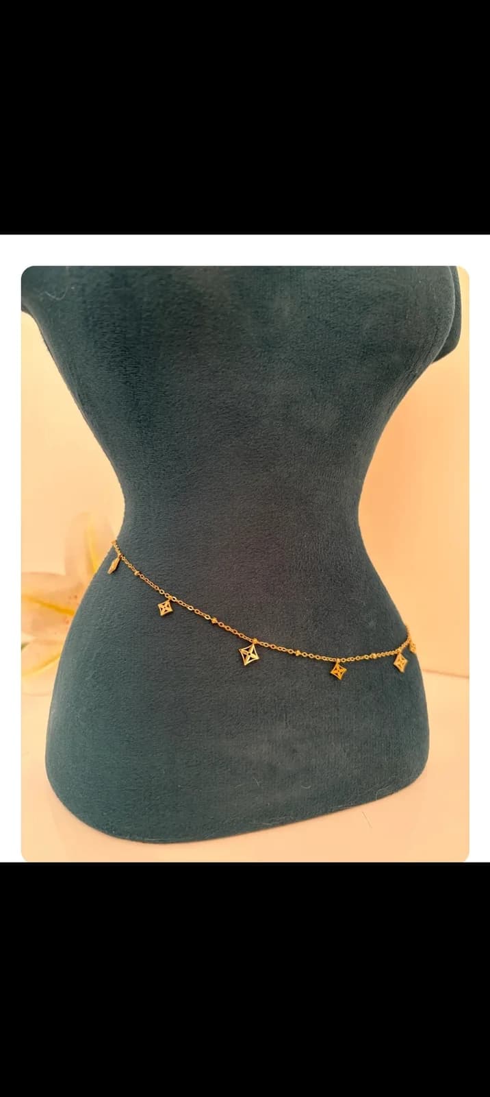 Golden Luxe Layered Waist Chain