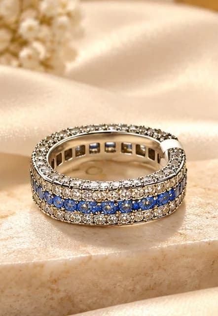 Square Luxe Eternity Ring