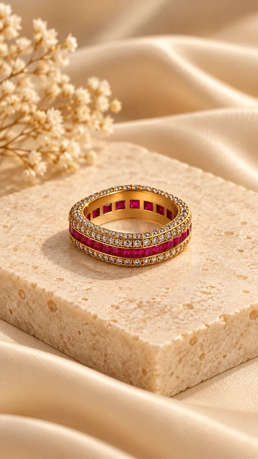 Square Luxe Eternity Ring