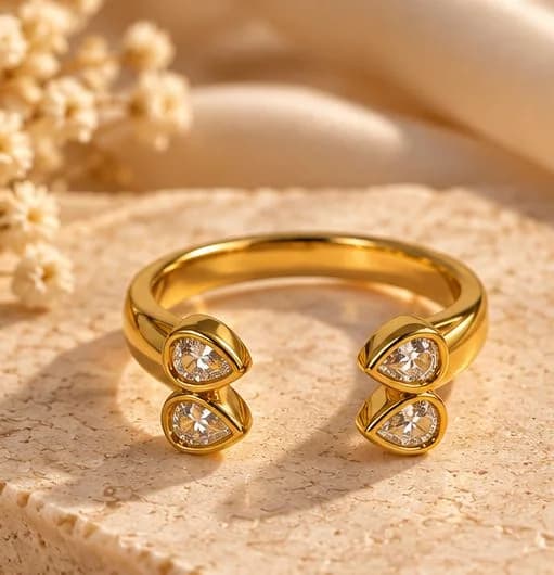 Diamond bliss ring