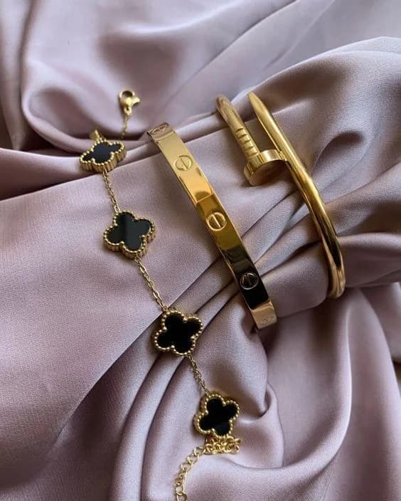 Luxe bracelet stack